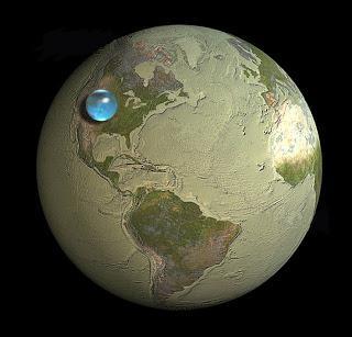 Combien d'eau y a t-il sur Terre ?