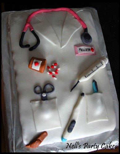 gateau infirmiere nurse cake