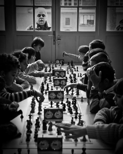 Clair-obscur autour du jeu d'échecs
