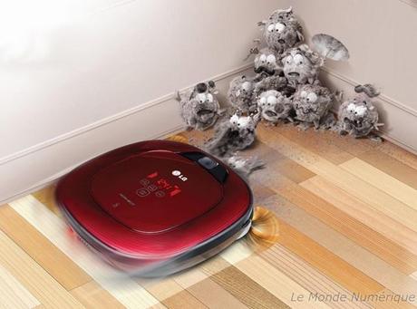 LG lance le robot aspirateur Hom-Bot Square pour aller dans les coins