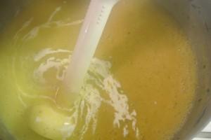 soupe de potiron ajoutez la crème