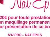 Promos maquillage chez Nat'Epils