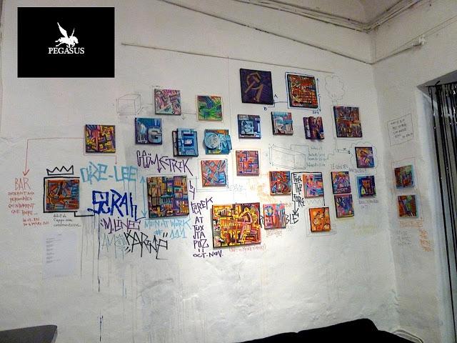 Résidence d'artiste à l'atelier Juxtapoz