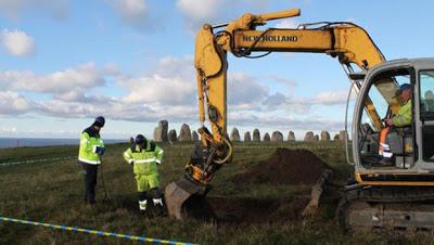 Une ancienne tombe découverte sur le site du Stonehenge suédois