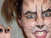 Halloween avec moyens bord Vilain chat!