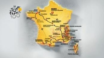 Tour de France 2013 : Voici le parcours officiel (Vidéo)