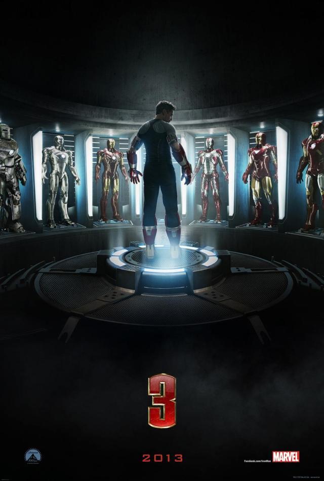 Cinéma : Iron Man 3, affiche