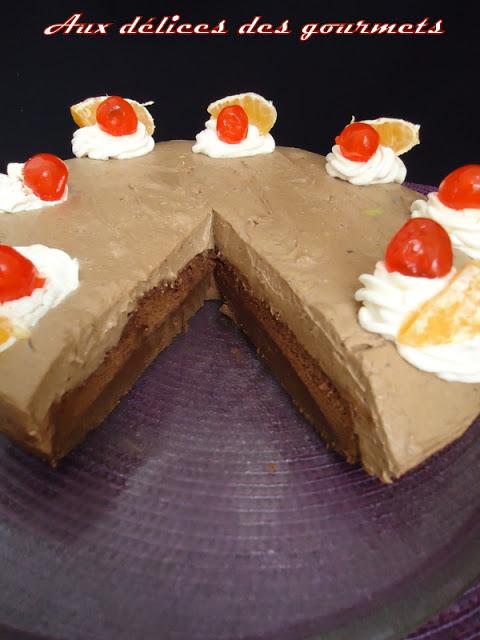 GÂTEAU  MOUSSEUX AU CHOCOLAT