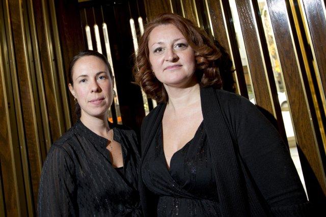 Annie Robert et Nadia Émond.... (Photo Alain Roberge, La Presse)