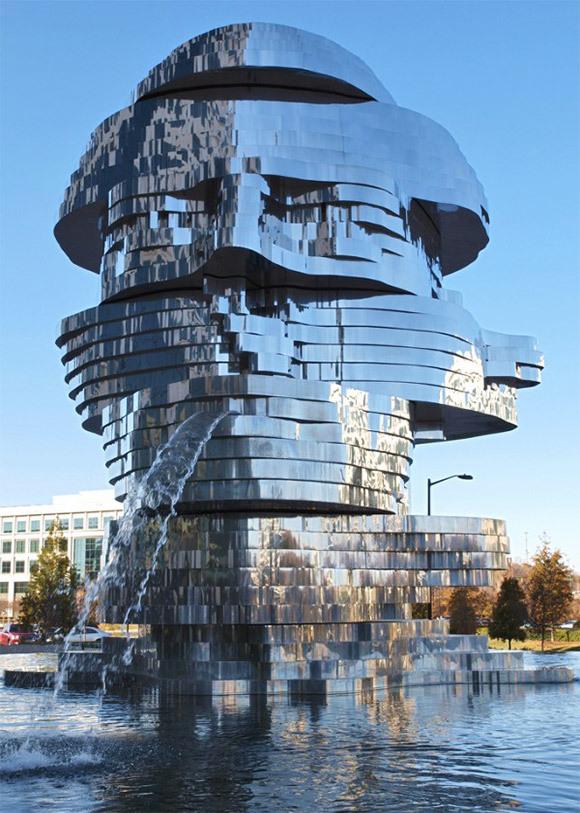Metalmorphosis, une fontaine magique