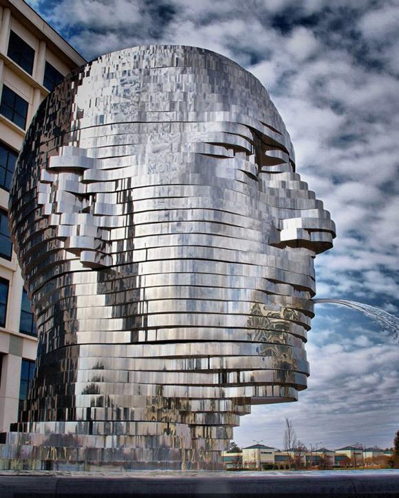 Metalmorphosis, une fontaine magique