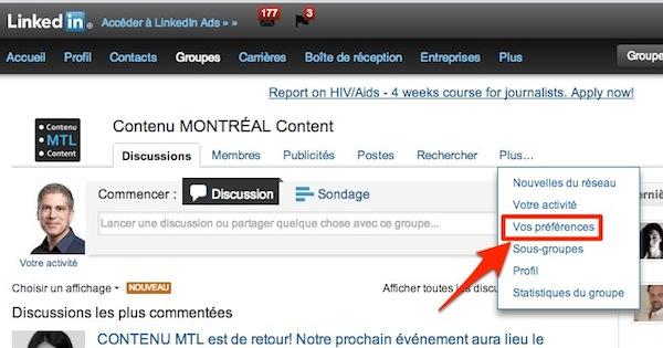 linkedin groupe abonnement 2 Linkedin: comment se désabonner dun groupe