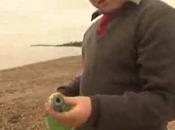 bouteille jetée Canada retrouvée plus tard Irlande