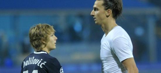 Football: Ibrahimovic-Halilovic, l’image forte de la rencontre Dinamo Zagreb-PSG