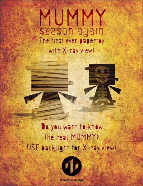 Blog_Paper_Toy_papertoy_Madmo_Mummy_pic Mummy Madmo with X-Ray view!