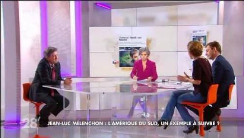 Clash entre Jean-Luc Mélenchon et Renaud Dély sur Arte (vidéo)