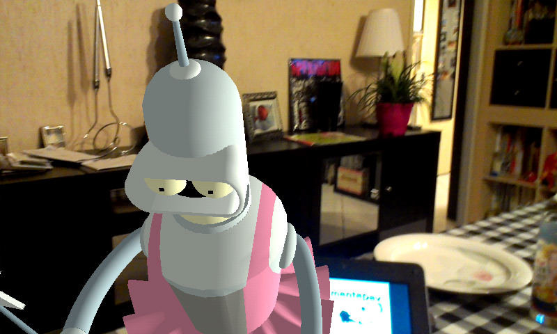 Testons la réalité augmentée