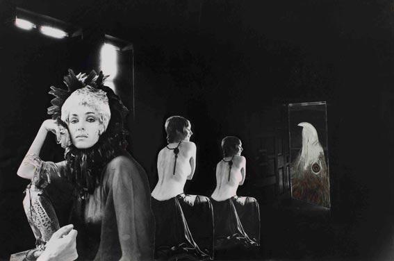 Collage by Penelope Slinger at the Riflemaker Contemporary Art Gallery