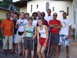 le groupe au Brésil « L’aveugle insensé qui voulait voir autrement », aux éditions Do-Bentzinger