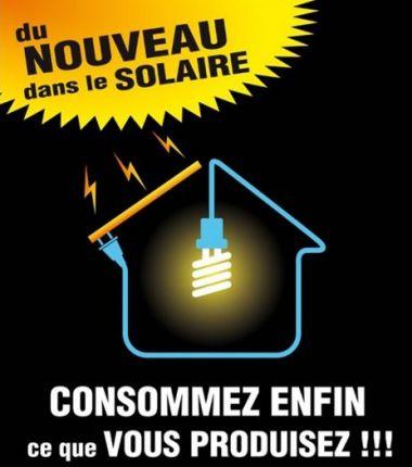 Réduisez votre facture d'énergie : Consommez  enfin ce que vous produisez !