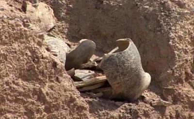 La structure d'un temple babylonien découverte dans le sud de l'Irak