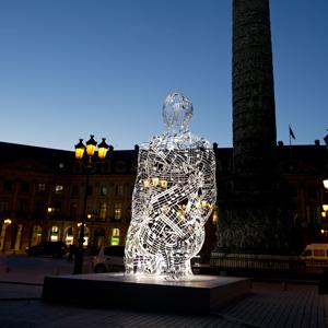 Coup de coeur : Sculptures monumentales de Jaume Plensa - place Vendôme - Paris 1