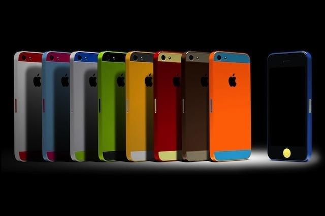 Un iPhone 5 en couleur...