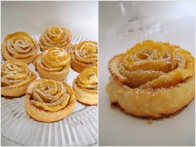 ROSES FEUILLETÉES AUX POMMES
