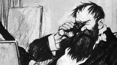 Dessin représentant le romancier et dramaturge Tristan Bernard NAMUR-LALANCE/SIPA