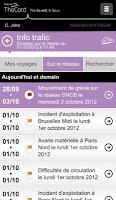 L'application Thalys
