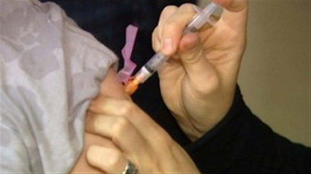 Un vaccin donné contre la grippe