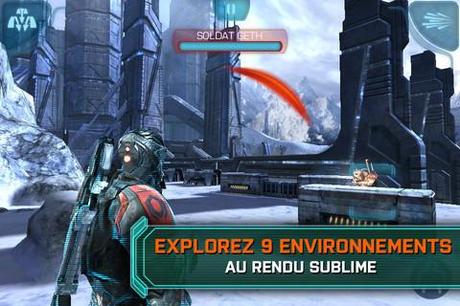 Mass Effect Infiltrator sur iPhone et iPad, passe à 0.89 € (au lieu de 5.49 €)...