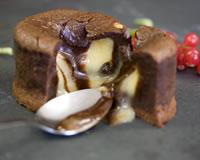 Recette : Fondant aux deux chocolats