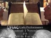 AFIAC/Café/Performance Carl Hurtin