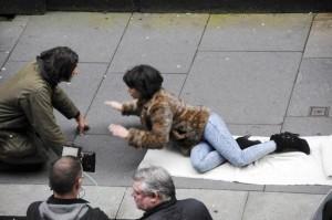 Scarlett Johansson de retour sur le tournage de Under the Skin