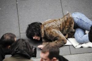 Scarlett Johansson de retour sur le tournage de Under the Skin