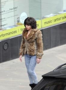 Scarlett Johansson de retour sur le tournage de Under the Skin