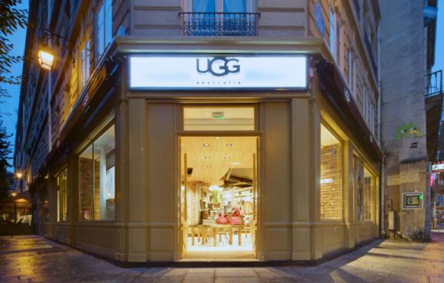 Mode : Une boutique parisienne UGG Australia
