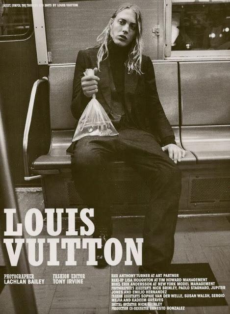 La mode d'automne et hiver 2012 - 2013 pour le magazine10 Men avec Louis Vuitton.