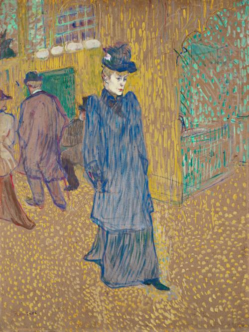 Painting by Henri de Toulouse-Lautrec