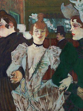 Painting by Henri de Toulouse-Lautrec