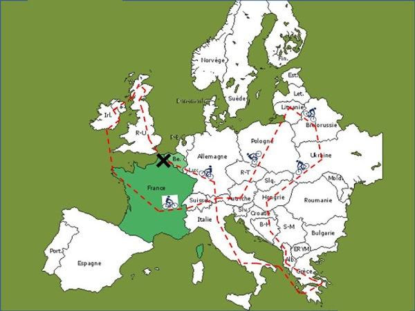 En selle sur les routes d'Europe !