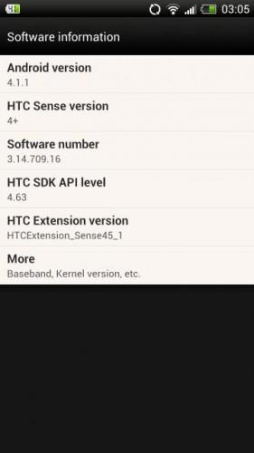 Android Jelly Bean arrive sur le HTC One X