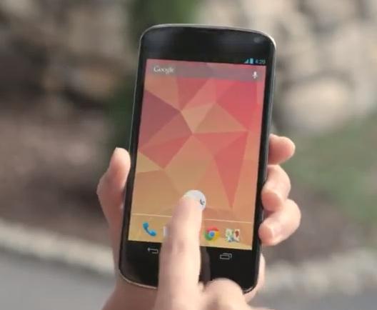 Google dévoile son Nexus 4