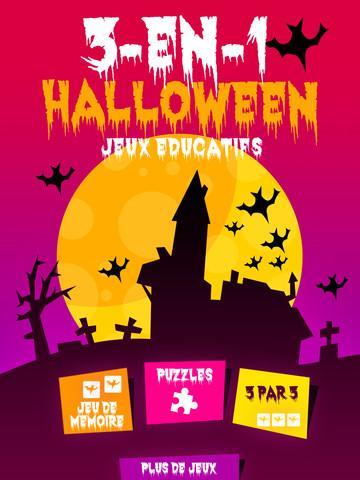 La sélection d'applis du mois des Trois Elles #7 3-IN-1 HALLOWEEN par Alexandre Minard