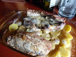 Filet mignon de porc au Roquefort