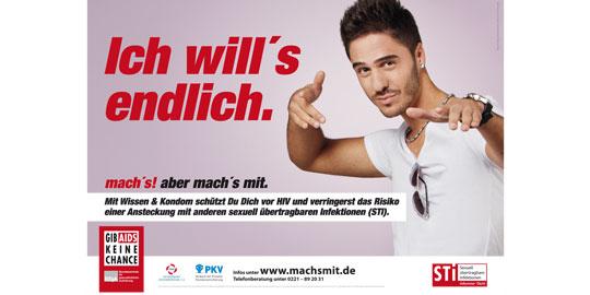 Kampagnenmotiv Ich will's endlich