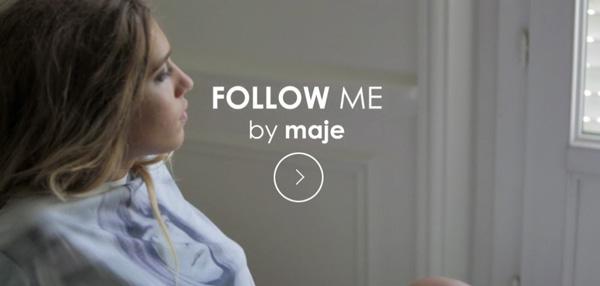 La marque Maje lance une web série en 3 épisodes