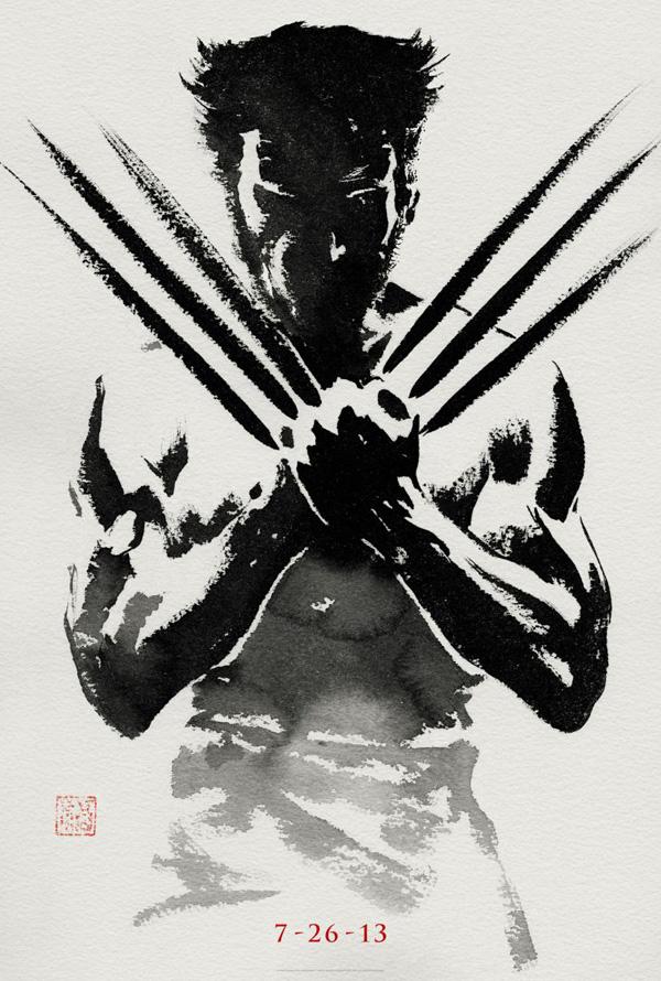 « The Wolverine » Superbe première affiche à l’encre de Chine