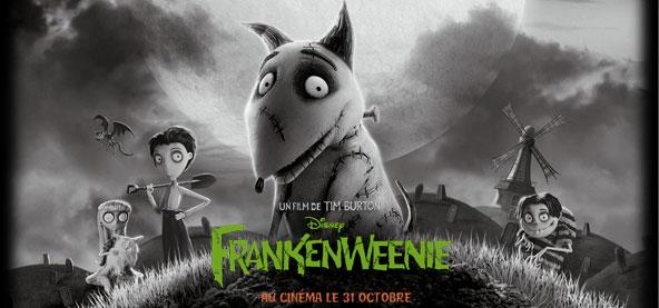 Frankenweenie, un film d'animation de Tim Burton